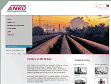 Tablet Screenshot of anko-group.com